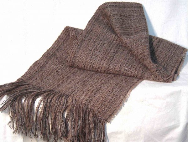 A3 Unisex Browns Weave Scarf - Image 6