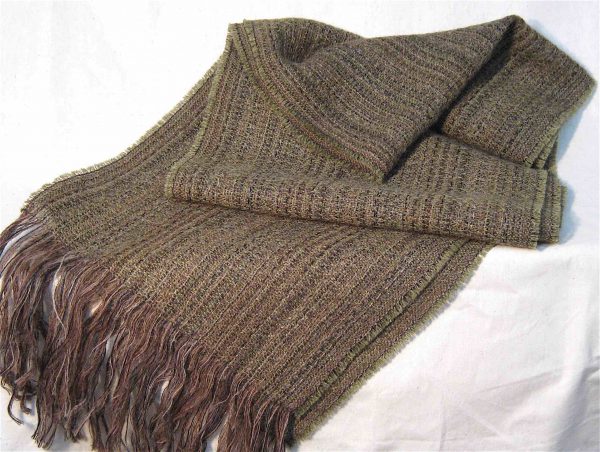 A3 Unisex Browns Weave Scarf - Image 7