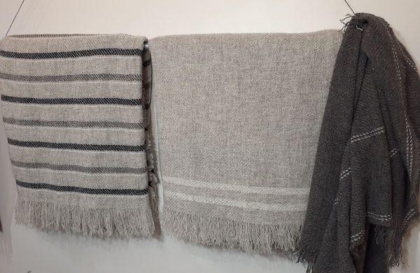 Brushed Wool Super Sized Q/K Blankets - Image 13