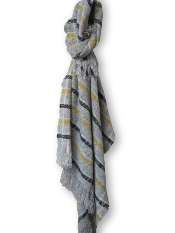 Carnival Striped BW Throws - Image 5