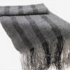 Brushed Dk Grey Lambswool Scarf - Image 5