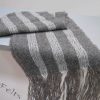 Brushed Dk Grey Lambswool Scarf - Image 6