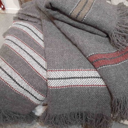 Ethnic 'Pacifica' Brushed Wool Throw