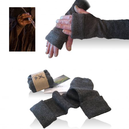 Gandalf Knitted Long Fingerless Gloves - Special