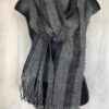 Brushed Dk Grey Lambswool Scarf