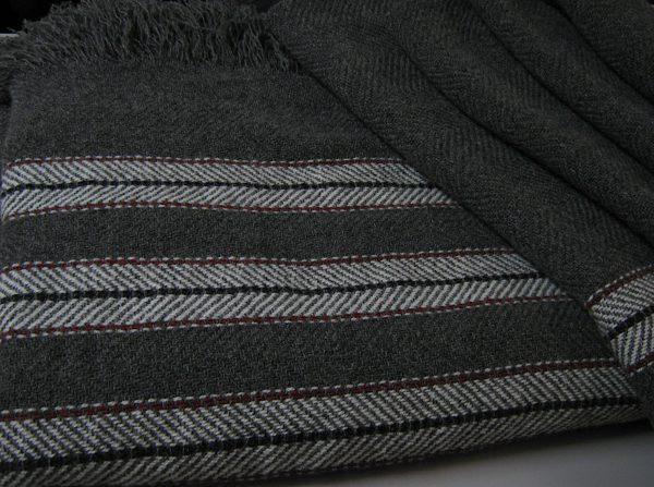 Ethnic 'Pacifica' Brushed Wool Blanket - Image 4