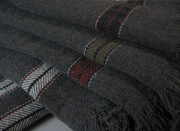Ethnic 'Pacifica' Brushed Wool Blanket - Image 8