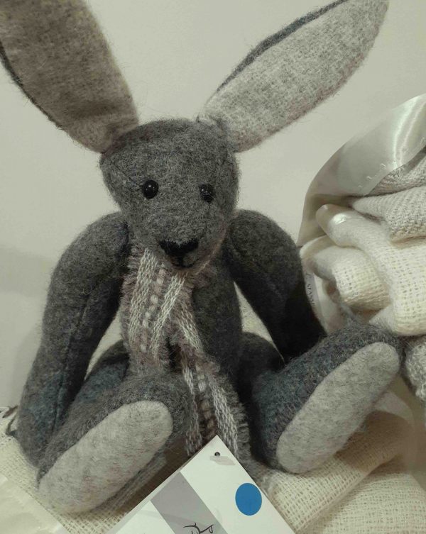 Felt Wool Bunnies and Bears - Handmade - Image 3