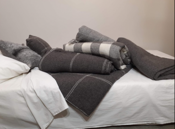 Brushed Wool Super Sized Q/K Blankets - Image 6