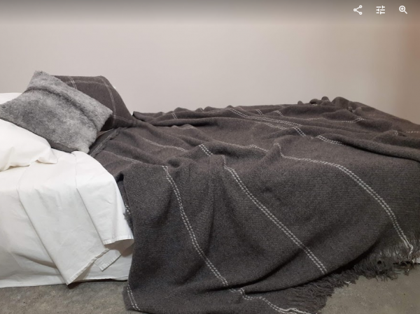 Brushed Wool Super Sized Q/K Blankets - Image 11