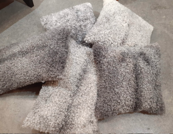Pelt Pillow - Stansborough Grey Pelt -  Back in stock - Image 7