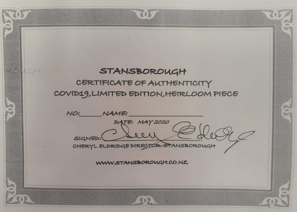 COVID-19 Exclusive Limited Edition Throw - Women's Refuge Project  - History repeats itself - Image 12