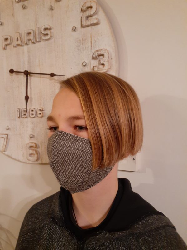 Fellowship Face Masks - Shaped in two sizes now with pocket for filter - Image 5