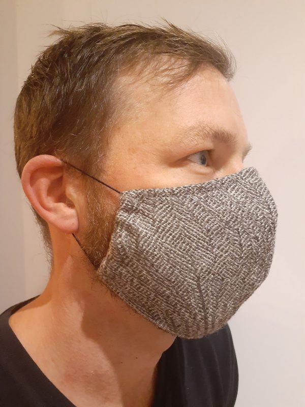 Fellowship Face Masks - Shaped in two sizes now with pocket for filter - Image 2