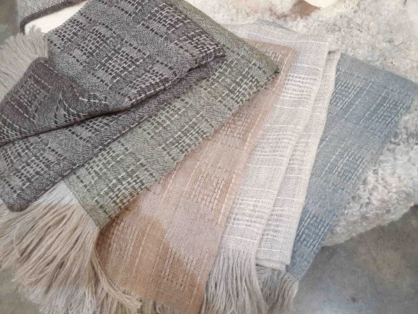 GWT2 Box -  Lustrous Summer Weight Wool Throw - Image 3