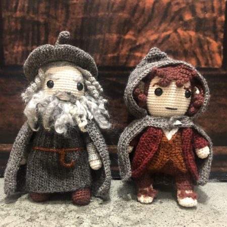 Frodo & Gandalf Crochet Characters