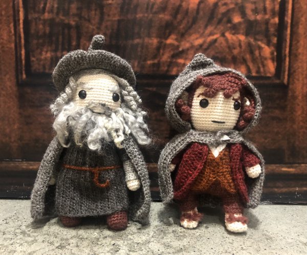 Frodo & Gandalf Crochet Characters